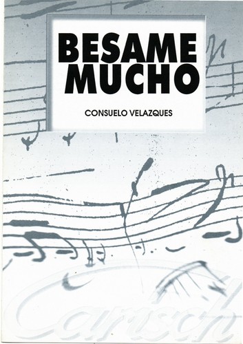 Spartito musicale besame - musicale, mucho