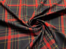 Tartan Scozzese Quadri Tessuto