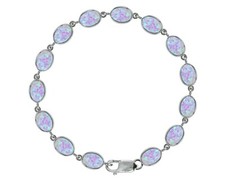 Bracciale Tennis In Oro Bianco