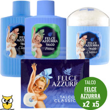 FELCE AZZURRA TALCO PROFUMATO COMPLETAMENTE NATURALE A SCELTA VARI FORMATI