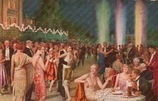 LIDO DI VENEZIA Excelsior Palace Hotel Chez-Vous fontane luminose Cartolina