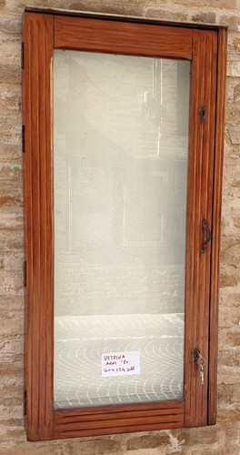 Vetrina legno anni settanta - vetrina,