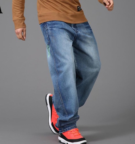 Jeans uomo pantaloni relaxed