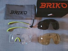 Occhiali Ciclismo Uomo Briko Starlight 2.0 Tre Lenti