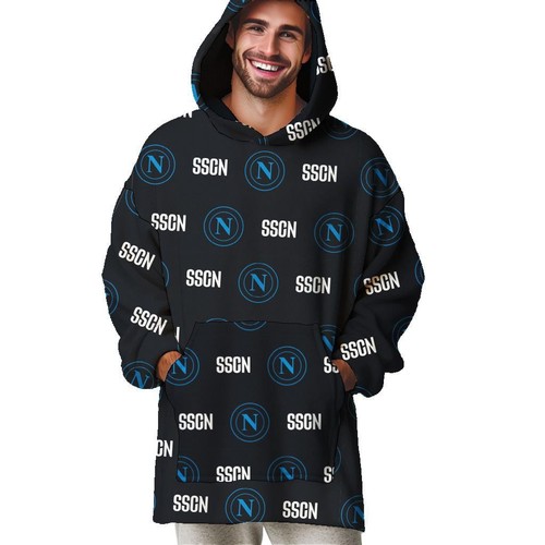 Poncho coral squadre calcio - in,