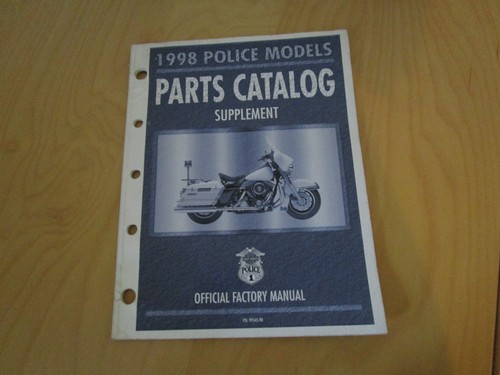 Harley police models 1998 - harley,