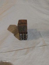 Punzoni vintage vecchia officina riparazioni motori elettrici anni 40/50 