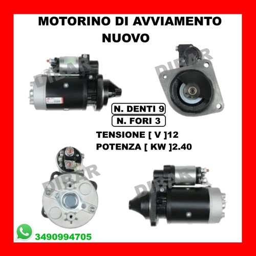 Motorino avvamento nuovo - motorino, di
