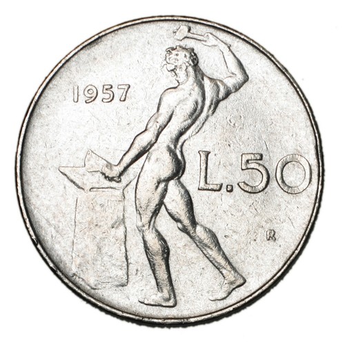 Italia repubblica lire 1957 - lire,