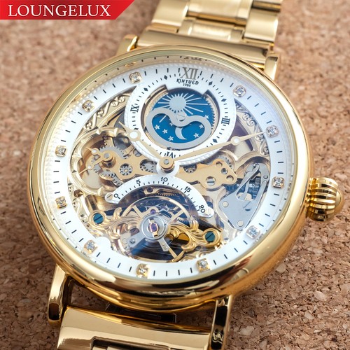 Orologio uomo oro doppio tempo - uomo,