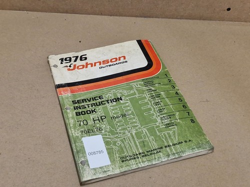 Johnson fuoribordo 70hp 70el76 - johnson,