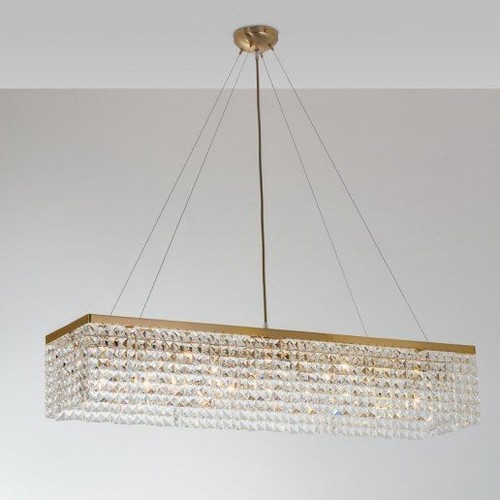 Lampadario cristallo luci - cristallo, 8