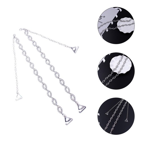Rhinestone bra chain spalline - bra,