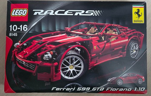 Lego racers 8145 ferrari - racers, 599