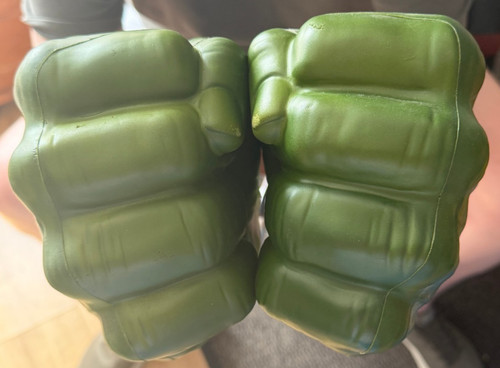 Guanti hulk marvel pugno - guanti,