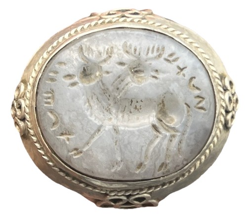 Anello vintage intaglio - vintage,