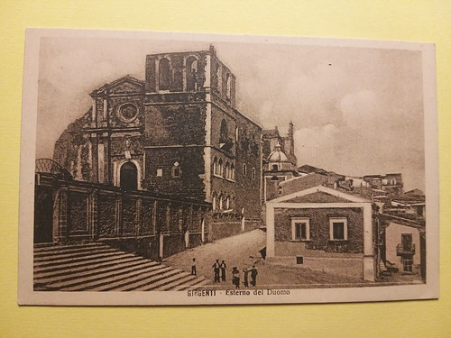 Girgenti esterno - girgenti, (agrigento).