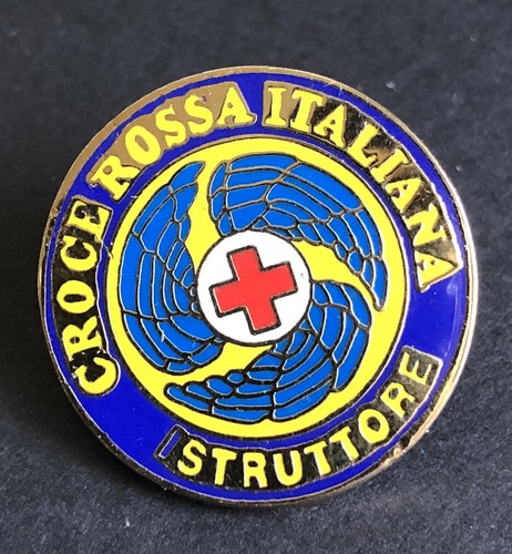 Distintivo spilla croce rossa - croce,