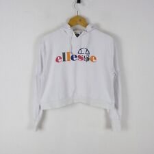 Felpa Ellesse Taglia 36 Donna Logo Comodo Cotone Pratico Tinta Unita  Woman