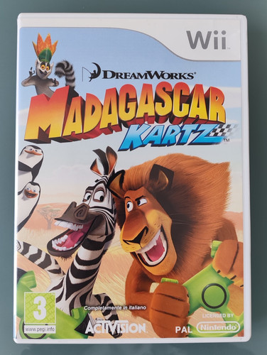 Madagascar kartz wii gioco - madagascar,