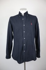 RALPH LAUREN CAMICIA UOMO TG M MAN CASUAL VINTAGE SHIRT COTONE MANICHE LUNGHE