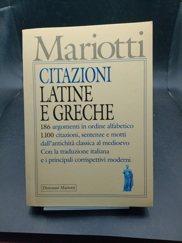 Dizionario citazioni latine - citazioni,
