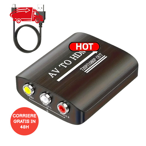 Convertitore rca hd - convertitore, a