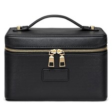 Borsa nera per trucco vanity