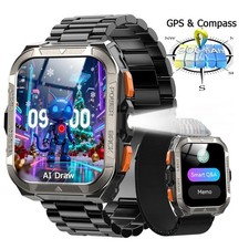 Military Grade Smart Watch Men