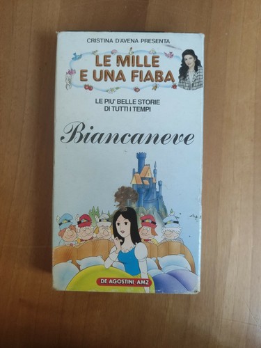 Biancaneve vhs cristina - biancaneve,