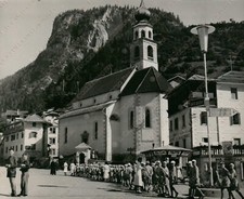 1955c ROVIGO Bambini in gita