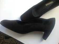 Philippe Model décolleté da donna scamosciate nere scarpe di design 38,5 avantgarde 