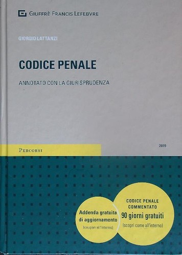 Codice penale annotato - annotato, la