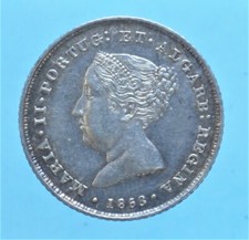 PORTOGALLO MARIA II 100 REIS