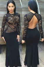 Abito aperto Nudo aderente