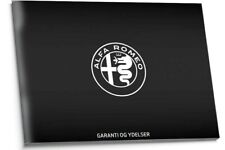 ALFA ROMEO DANIMARCA LIBRETTO