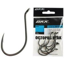AMI DA PESCA CON OCCHIELLO BKK OCTOPUS BEAK BLACK NICKLE TRAINA VIVO SERRA MARE