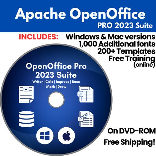 Open office software - open, suite