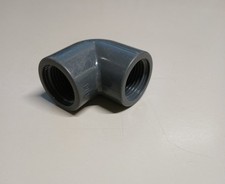 Curva 90° In Pvc Grigio