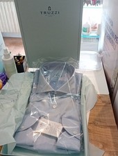 Camicia Truzzi Celeste 100%