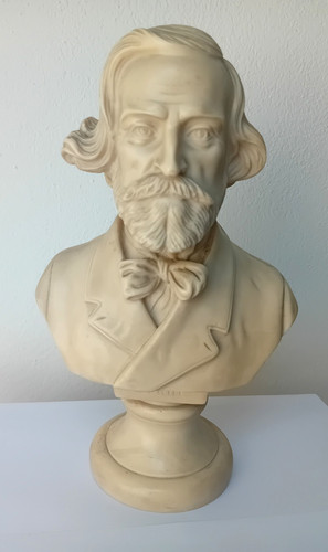 Statua statuina busto - statuina, giuseppe