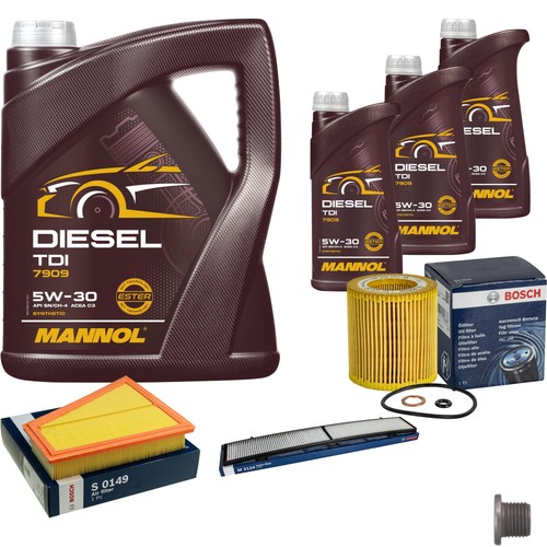 Bosch controllo set mannol - l,