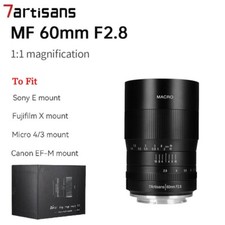 7artisans 60 mm F2.8 APS-C MF