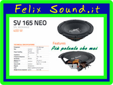 HERTZ SPL Show SV165 Neo  COPPIA MIDRANGE CON MAGNETE AL NEODIMIO 