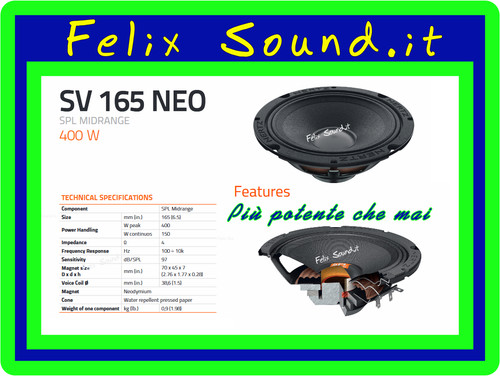 Hertz spl show sv165 neo - show,
