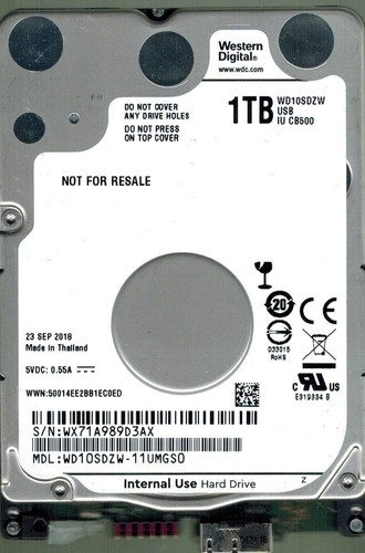 Wd10sdzw 11umgs0 wx71a - s/n:,