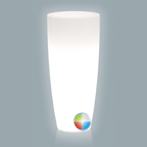 Vaso luminoso agave tondo - vaso,