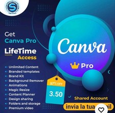 Invito Privato Canva Premium +tutti App Ai Versione Edu 100 Gb