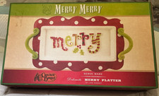 Piatto da portata natalizio in