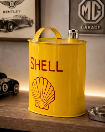 Decorative shell oval petrol - decorative,